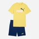 Детский летний комплект (футболка + шорты) Puma Essentials 2 Color No.1 Logo 68629835 122-128 см Lemon Meringue (4069161992919) - изображение 7