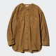 Вельветовая куртка женская Uniqlo 250745973 M Коричневая (1159850538) - изображение 4