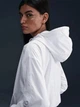 Толстовка на молнии с капюшоном женская Nike Sportswear Essential Uv FV6298-100 XL White/Black (197595391801) - изображение 7
