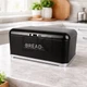 Хлібниця Bread Maestro (345х250х165) Чорна MR-1677-AR-bl - изображение 1