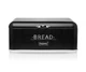 Хлібниця Bread Maestro (345х250х165) Чорна MR-1677-AR-bl - изображение 3