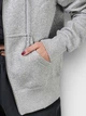Толстовка на молнии на флисе с капюшоном женская Nike W Nsw Phnx Flc Std Fz Hdy HJ0995-051 XL Серая (0198481258116) - изображение 5