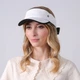 Козирок від сонця жіночий LuckyLOOK Аміра One Size Молочний 734-258 - зображення 1