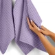 Рушник вафельний Cosas Lavander Greek Waffle 65x120 см (4822052433089) - зображення 4