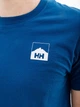 Мужская Футболка HELLY HANSEN NORD GRAPHIC HH T-SHIRT Синий M (7d62979-606 M) - изображение 3