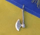 Секіра Перуна з коловратом і колядником і триголовом Maxi Silver 8945 - зображення 3