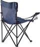 Krzesło składane wędkarskie Kadax Niebieski K4377 (5903699434185) - obraz 3