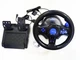 Руль с педалями OPT-TOP 3 в1 Vibration Steering wheel для приставки PS2 / PS3 / PC (1756374628) - изображение 1