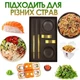Керамічний посуд для суші та роликів Urbankit 8 предметів KHN65 - зображення 3