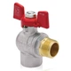 Кран шаровый KOER 1" ГШБ угловой (KR.208) (KR2807) - изображение 1