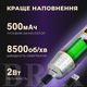 Триммер мужской DSP 3в1 аккумуляторный водонепроницаемый для носа, ушей, бровей и лица Черный с серым - изображение 3