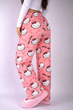 Стильные брюки hello kitty в персиковом цвете. Штаны хелоу китти. Размер M. - изображение 6