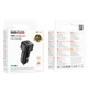 Автомобільний зарядний пристрій BOROFONE BZ34A Cloud single port PD20W car charger Black (6941991122316) - зображення 2