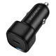 Автомобільний зарядний пристрій BOROFONE BZ34A Cloud single port PD20W car charger Black (6941991122316) - зображення 3