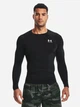 Лонгслив UA HG Armour Comp LS Черный 3XL (1361524-001 3XL ) - изображение 1