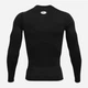 Лонгслив UA HG Armour Comp LS Черный 3XL (1361524-001 3XL ) - изображение 5