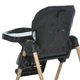 Детский стульчик для кормления CRAFT El Camino ME 1115-W Black - изображение 8
