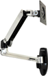 Uchwyt biurkowy do monitora Ergotron LX Wall Monitor Arm Silver (45-243-026) - obraz 4