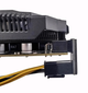 Адаптер питания PH38B GPU ATX 8pin 180° Угловой коннектор PCI-E для видеокарты низкопрофильный обычный - изображение 7