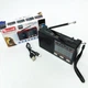 Радио GOLON RX-8866 цифровой портативный радиоприемник с фонариком функцией PowerBank. Цвет: черный - изображение 9