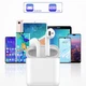 Беспроводные наушники Air 2 НОВИНКА 2022 (2-е поколение) Bluetooth вкладыши для Android и iOS сенсорное управление (TWS) мгновенное подключение по Bluetooth +Кабель USB to Lightning для зарядки - зображення 6