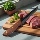 Нож кухонный разделочный KingGary PRO-103 для обвалки мяса кованый с деревянной ручкой 29 см - изображение 2