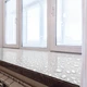 Покриття для підвіконня, м'яке скло з фотодруком, білі краплі води, 1,2 мм (350х1000)(ПО-1-s_tx348) - зображення 2