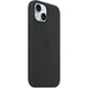 Чохол Silicone Case with MagSafe для Apple iPhone 15 (MT0J3 / MXPD3) Black - зображення 4