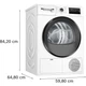 Сушильна машина BOSCH Серія 4 WTH85206UA - изображение 2