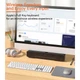 Набір Meetion ikey C230 Wireless Combo 2-in-1 (keyboard+mouse) BT/2.4G (UA/ua/EN Layouts) silver - зображення 8
