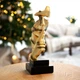 Статуэтка MBM HOME "Лицо-2" DH-ST-11 GOLD Золотистая - изображение 4