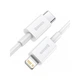 Кабель Baseus Superior Series Fast Charging Data Cable Type-C to iP PD 20W 0.25m White (CATLYS-02) (15086) - изображение 2