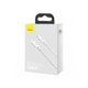 Кабель Baseus Superior Series Fast Charging Data Cable Type-C to iP PD 20W 0.25m White (CATLYS-02) (15086) - изображение 4