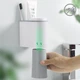 Держатель для зубных щеток со стаканами MBM HOME BP-20 WHITE/GRAY клеящийся пластиковый бело-серый - изображение 4