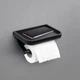 Держатель для туалетной бумаги MBM HOME BA-01 BLACK черный - изображение 1