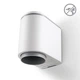 Держатель для зубных щеток со стаканами MBM HOME BP-20 WHITE/GRAY клеящийся пластиковый бело-серый - изображение 6
