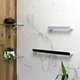 Держатель универсальный клеящийся MBM HOME BP-30 WHITE/BLACK Бело-черный - изображение 9