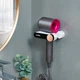 Держатель для фена клейкий MBM HOME BP-32 WHITE/BLACK бело-черный - изображение 1