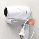 Держатель для фена клейкий MBM HOME BP-32 WHITE/GRAY бело-серый - изображение 3