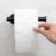Держатель для туалетной бумаги клеящийся MBM HOME BSS-1 BLACK черный - изображение 2