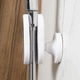 Держатель для душевой лейки клеящийся MBM HOME BP-27 WHITE/GRAY Бело-серый - изображение 6