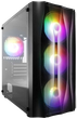 Корпус 1stPlayer X3-M-BK-4F1 RGB Black - зображення 2