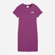 Платье-футболка короткое летнее женское Puma Ess Small No. 1 Logo Slim Dress 68497469 S Plum Wine (4069161939594) - изображение 4