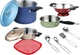 Zestaw do zabawy Xin Jia Le patelni z akcesoriami metalowe 7220258 (8718012044869) - obraz 2