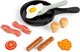 Zestaw do zabawy Bigjigs Toys English breakfast drewniany 3000032 (691621850275) - obraz 3