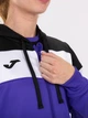 Толстовка на молнии с капюшоном женская Joma Crew IV 901041.551 M Фиолетовая с черным (8424309067694) - изображение 4