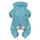 Дождевик для собак WAUDOG Clothes, водонепроницаемый, S32, В 47-50 см, С 35-38 см, голубой - изображение 3