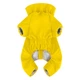 Дощовик для собак WAUDOG Clothes, водонепроникний, S32, 47-50 см, З 35-38 см, жовтий - зображення 3