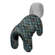 Комбінезон для собак WAUDOG Clothes малюнок "Луска", демісезонний одяг для середніх собак з капюшоном, захисний комбінезон з поліестеру, розмір M47, довжина 44-47 см, обхват грудей 69-72 см, обхват шиї 41-44 см (424-0179) - зображення 2