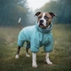 Дощовик для собак WAUDOG Clothes водонепроникний S30 В 57-59 см С 44-46 см блакитний - изображение 4